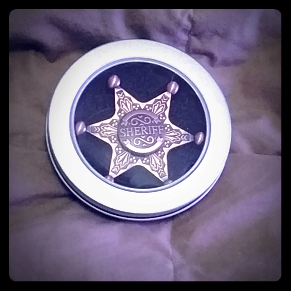 Sheriff fidget spinner